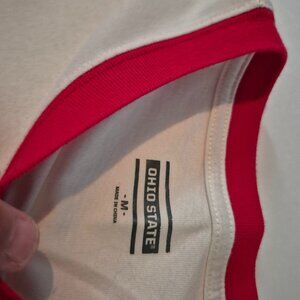 Womans osu long sleeve tee shirt material size md.